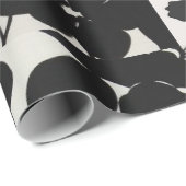 inpakpapier in zwart-wit (Rol Hoek)