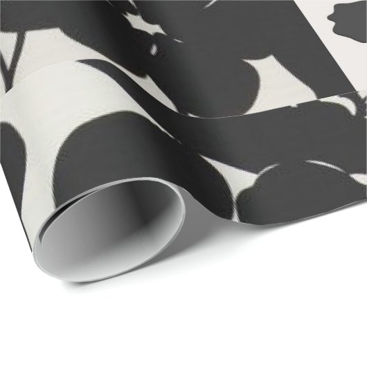 inpakpapier in zwart-wit (Rol Hoek)