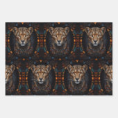 Inpakpapier is voorzien van een mozaïek Cheetah (Voorkant 3)