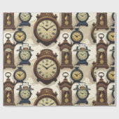 inpakpapier- klokpapier cadeaupapier (Vlak)