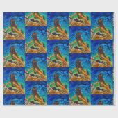 INPAKPAPIER - MEISJE IN ROCKPOOL (Vlak)