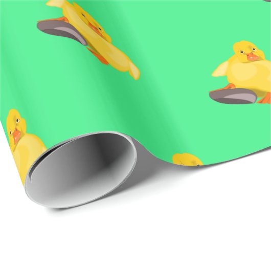 Inpakpapier met Cute Duckling (Rol Hoek)