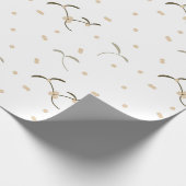 inpakpapier met een mistletoe patroon (Hoek)