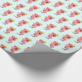 Inpakpapier met Gelukkig Biggetje (Hoek)
