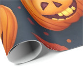 inpakpapier met halloweenthema (Rol Hoek)