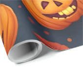 inpakpapier met halloweenthema (Rol Hoek)