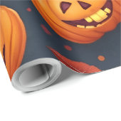 inpakpapier met halloweenthema (Rol Hoek)