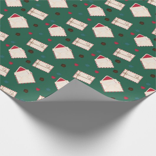 Inpakpapier met kerstletters (Hoek)