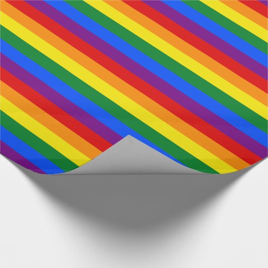 Inpakpapier met LGBT-vlag (Hoek)