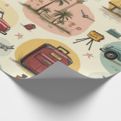 Inpakpapier met reispatroon (Hoek)