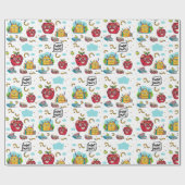 inpakpapier met schoolthema (Vlak)