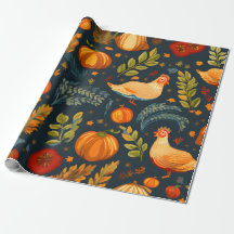 inpakpapier met Thanksgiving-thema