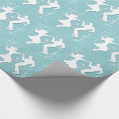 Inpakpapier met thema jaren 50 (Hoek)