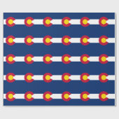 Inpakpapier met vlag van Colorado (Vlak)