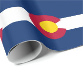 Inpakpapier met vlag van Colorado (Rol Hoek)