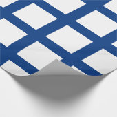 Inpakpapier met vlag van Finland (Hoek)