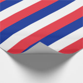 Inpakpapier met vlag van Frankrijk (Hoek)