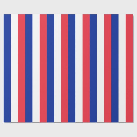 Inpakpapier met vlag van Frankrijk (Vlak)