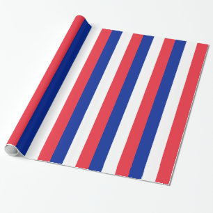 Inpakpapier met vlag van Frankrijk