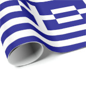 Inpakpapier met vlag van Griekenland (Rol Hoek)