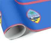 Inpakpapier met vlag van Guam (Rol Hoek)