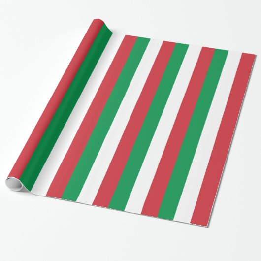 Inpakpapier met vlag van Italië (Uitgerold)