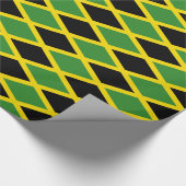 Inpakpapier met vlag van Jamaica (Hoek)