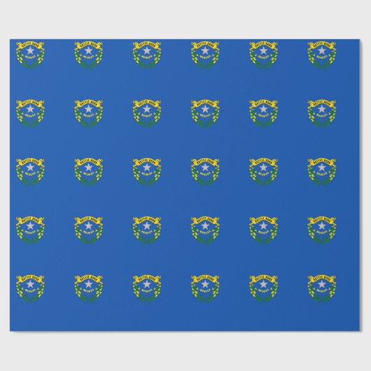 Inpakpapier met vlag van Nevada (Vlak)