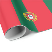 Inpakpapier met vlag van Portugal (Rol Hoek)