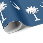 Inpakpapier met vlag van South Carolina (Rol Hoek)