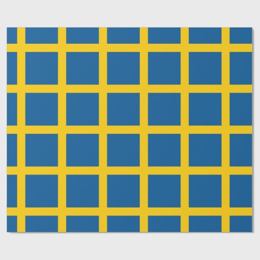 Inpakpapier met vlag van Zweden (Vlak)
