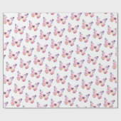 inpakpapier met vlinderthema (Vlak)