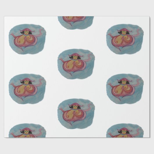 Inpakpapier Octopodia Meditate (Vlak)