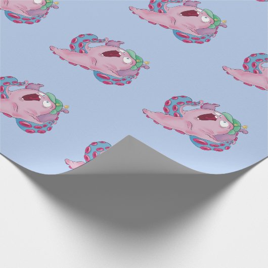 Inpakpapier Octopus Ocean Theme - Bouy Barnacle (Hoek)