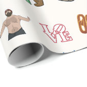 inpakpapier-Philadelphia Cadeaupapier (Rol Hoek)