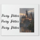 Inpakpapier plat vel Harry Potter (Vlak)