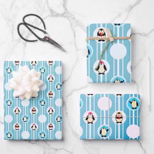 Inpakpapier Plat Vel Set van 3 (Voorkant)