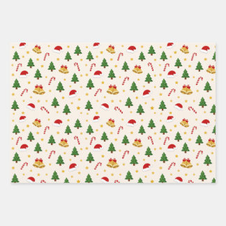 Inpakpapier Plat Vel Set van 3