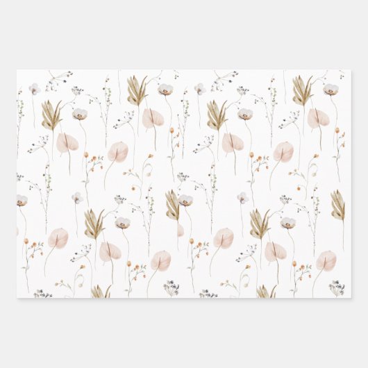 Inpakpapier Plat Vel Set van 3 (Voorkant 2)