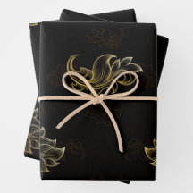 Inpakpapier Plat Vel Set van 3
