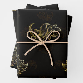 Inpakpapier Plat Vel Set van 3