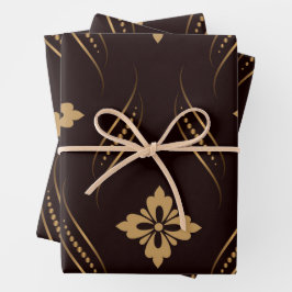 Inpakpapier Plat Vel Set van 3
