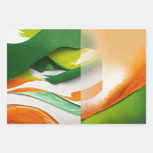 Inpakpapier Plat Vel Set van 3 (Voorkant)
