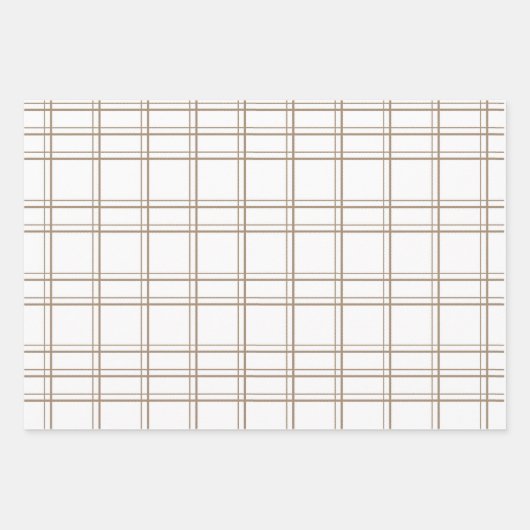 Inpakpapier plat vel set van 3 (Voorkant 2)