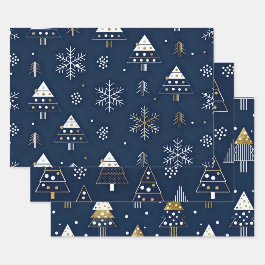 Inpakpapier Plat Vel Set van 3 (Set)