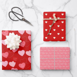 Inpakpapier Plat Vel Set van 3