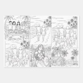 Inpakpapier Plat Vel Set van 3 (Voorkant 2)