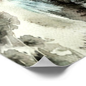 Inpakpapier Plat Vel Set van 3 Poster (Hoek)
