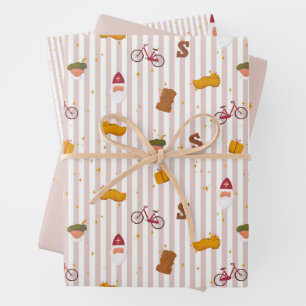 Inpakpapier Plat Vellen Set van 3