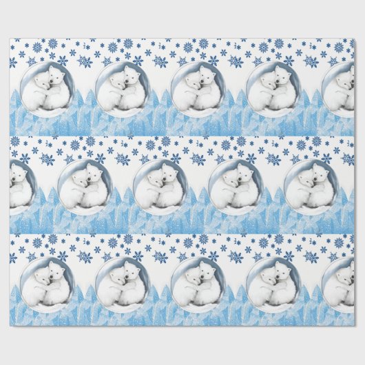 Inpakpapier Polar Beer (Vlak)